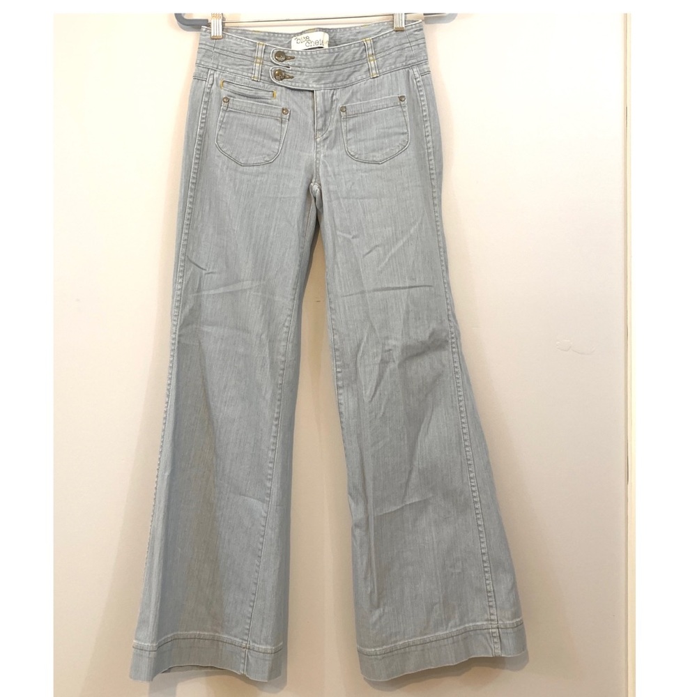 Anthropologie Bica Cheia Wide Leg Jeans Light Wash - Picture 3 of 8